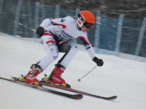 NCSC Aleksi Koskela vauhdissa kohti GS-podium-sijoitusta                                      